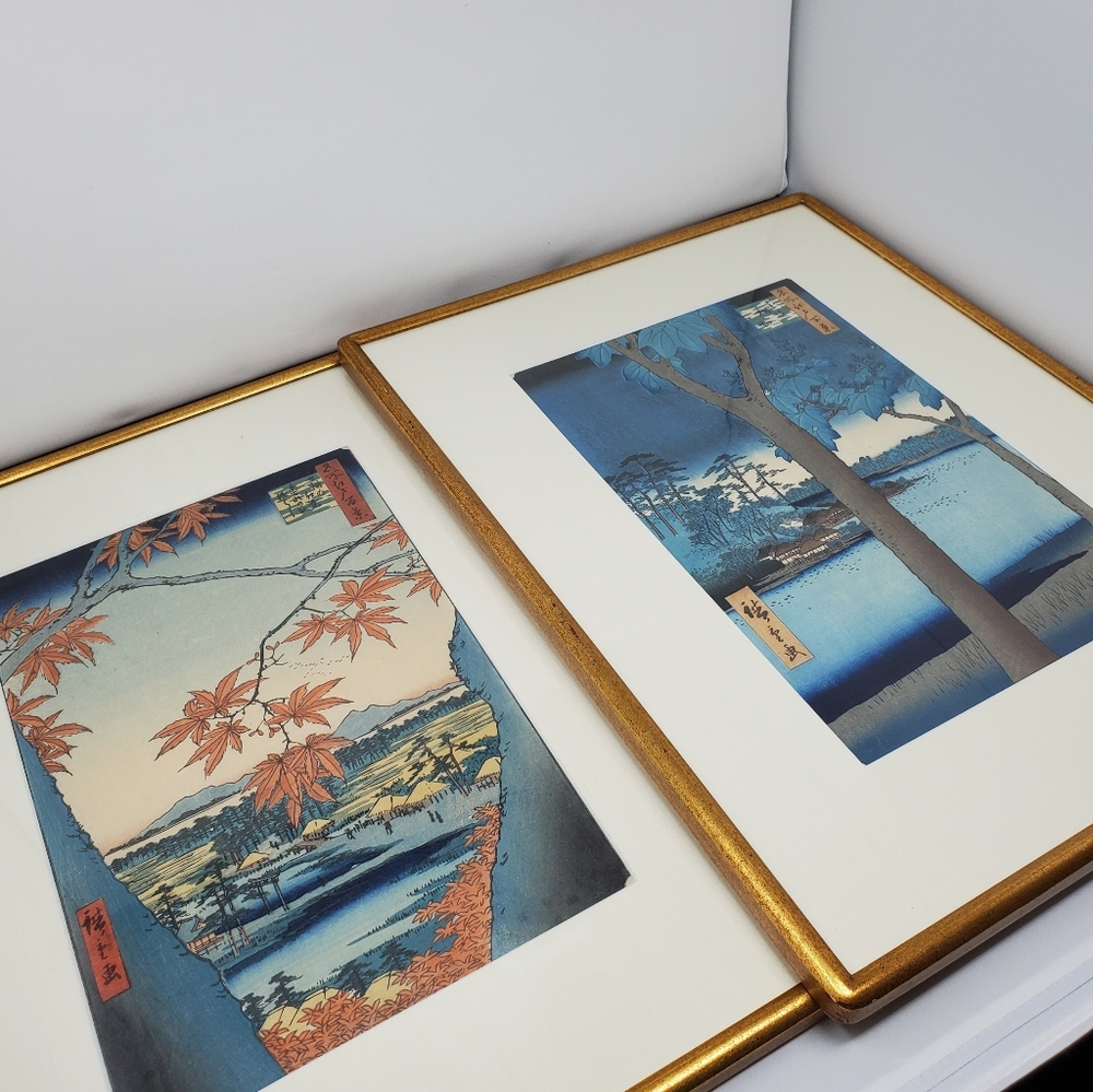 Utagawa Hiroshige Woodblock Art.